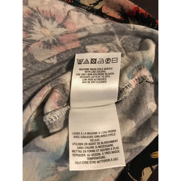 Anthropologie Vanessa Virginia Derva Floral Twisted High Neck Tank - Extra Small - Picture 8 of 9